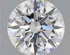 Diamante Naturale Taglio Brillante 0.66ct 3EX F VVS1 - GIA - 5.55x5.59x3.45mm