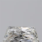 Diamante Naturale Taglio Trapezio 0.53ct VG/VG H VVS1 - GIA - 8.39x3.52x2.29mm