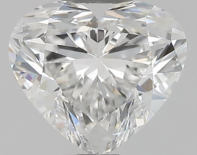 Diamante Naturale Taglio Cuore 0.7ct EX/EX F VS1 - GIA - 5.33x6.05x3.6mm