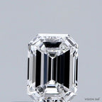 Diamante Naturale Taglio Smeraldo 0.3ct G/EX E VS1 - GIA - 4.64x3.27x2.13mm