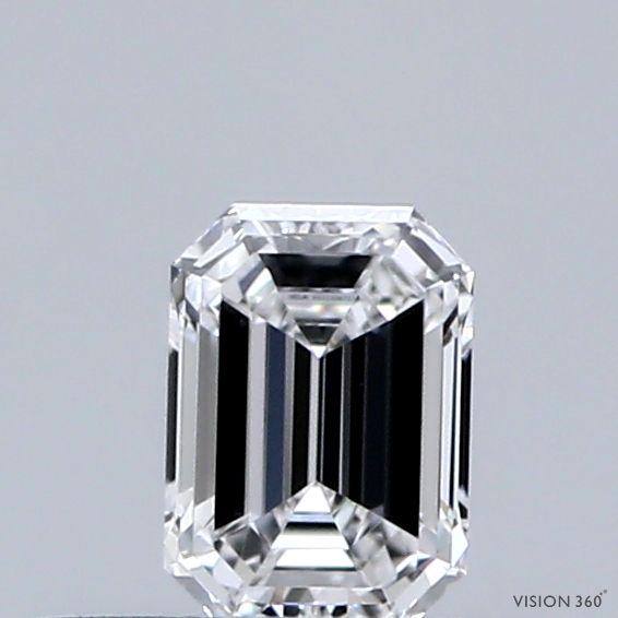 Diamante Naturale Taglio Smeraldo 0.3ct G/EX E VS1 - GIA - 4.64x3.27x2.13mm