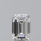 Diamante Naturale Taglio Smeraldo 1ct VG/VG D VVS2 - GIA - 6.63x4.53x3.25mm