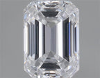 Diamante Naturale Taglio Smeraldo 0.62ct VG/VG E VVS2 - GIA - 5.65x3.98x2.77mm