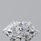Diamante Naturale Taglio Esagonale 0.73ct VG/EX D VVS2 - GIA - 8.69x4.58x2.81mm