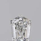 Diamante Naturale Taglio Scudo 0.3ct EX/EX E VVS1 - GIA - 4.73x3.71x2.16mm