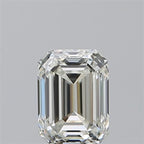 Diamante Naturale Taglio Smeraldo 0.9ct EX/EX H IF - IGI - 6.12x4.52x3.19mm