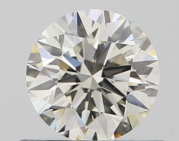 Diamante Naturale Taglio Brillante 0.59ct 3EX J VVS1 - IGI - 5.33x5.38x3.34mm