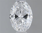 Diamante Naturale Taglio Ovale 0.46ct VG/EX D VVS1 - GIA - 6.37x4.43x2.56mm