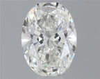 Diamante Naturale Taglio Ovale 0.55ct VG/EX I VVS2 - GIA - 6.41x4.6x2.87mm