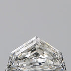 Diamante Naturale Taglio Scudo 0.37ct EX/EX I VVS1 - GIA - 6.3x3.61x2.49mm