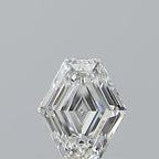 Diamante Naturale Taglio Esagonale 0.57ct EX/EX G IF - GIA - 6.07x5.26x2.63mm