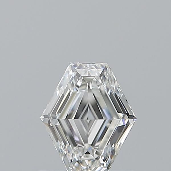 Diamante Naturale Taglio Esagonale 0.57ct EX/EX G IF - GIA - 6.07x5.26x2.63mm
