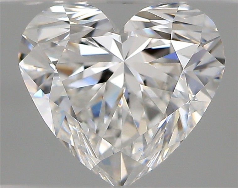 Diamante Naturale Taglio Cuore 0.9ct EX/VG F VS1 - GIA - 6.6x5.96x3.92mm