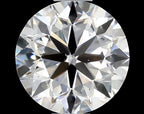 Diamante Naturale Taglio Brillante 0.5ct VG/VG/EX D VS2 - GIA - 5.01x4.96x3.17mm