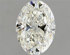 Diamante Naturale Taglio Ovale 1.2ct VG/VG J VVS1 - GIA - 8.1x5.81x3.75mm