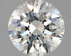 Diamante Naturale Taglio Brillante 0.9ct 3EX H VVS1 - GIA - 6.18x6.13x3.82mm