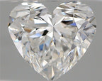 Diamante Naturale Taglio Cuore 0.9ct EX/VG F VS1 - GIA - 6.6x5.96x3.92mm