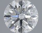 Diamante Naturale Taglio Brillante 0.5ct 3EX H VS1 - IGI - 4.98x5.02x3.18mm