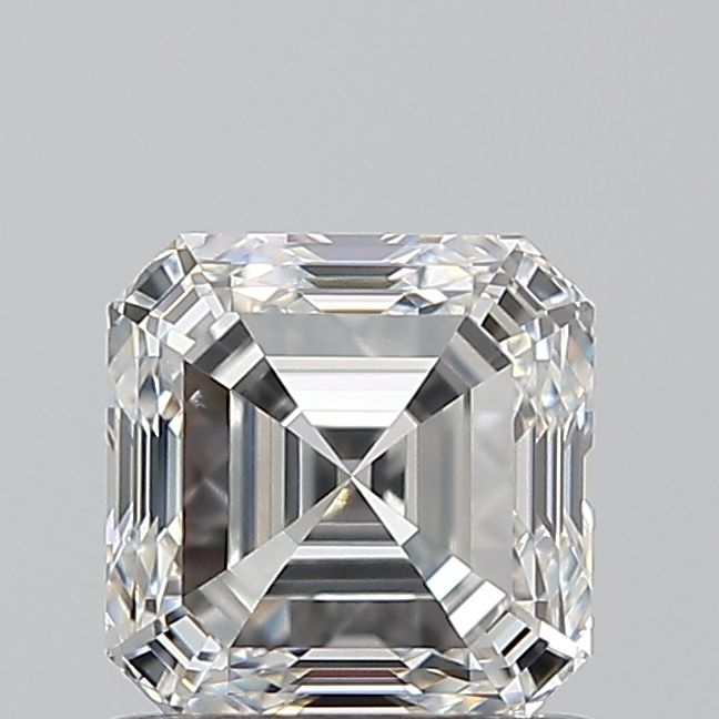Diamante Taglio Smeraldo Quadrato 1.01ct EX/EX F VS1 - GIA - 5.4x5.35x3.66mm