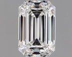 Diamante Naturale Taglio Smeraldo 1.3ct EX/VG D VVS2 - GIA - 7.4x4.89x3.45mm
