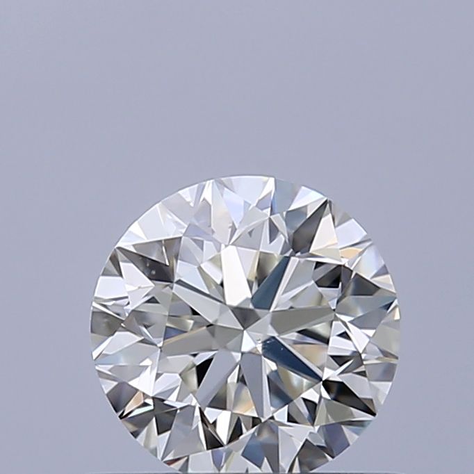 Diamante Naturale Taglio Brillante 0.5ct VG/EX/EX I VS2 - GIA - 4.95x4.98x3.19mm
