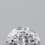 Diamante Naturale Taglio Mezzaluna 0.32ct EX/EX D VS1 - GIA - 6.17x3.43x2.26mm