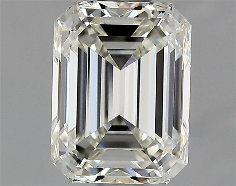 Diamante Naturale Taglio Smeraldo 1.4ct EX/EX J IF - GIA - 7.13x5.39x3.75mm