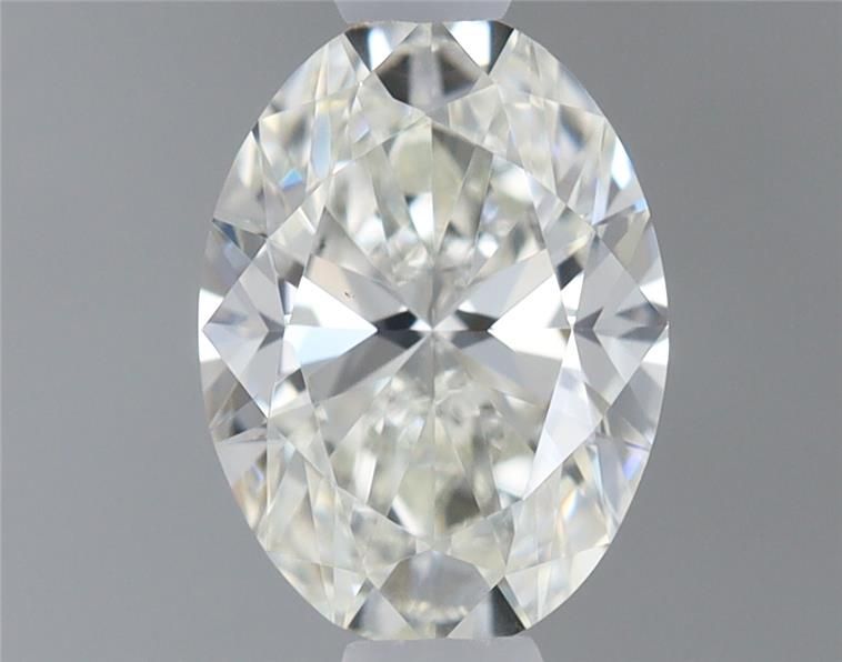 Diamante Naturale Taglio Ovale 0.46ct VG/EX J VS1 - GIA - 5.91x4.28x2.71mm