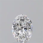 Diamante Naturale Taglio Ovale 1.3ct VG/EX D VVS2 - GIA - 8.28x5.96x3.86mm