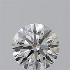 Diamante Naturale Taglio Brillante 1.07ct 3EX F VVS1 - GIA - 6.51x6.54x4.07mm
