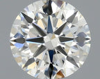 Diamante Naturale Taglio Brillante 0.4ct EX/VG/EX J VS1 - GIA - 4.71x4.66x2.9mm