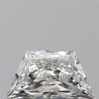 Diamante Naturale Taglio Trapezio 0.53ct VG/EX H IF - GIA - 7.65x4.09x2.57mm