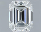Diamante Naturale Taglio Smeraldo 0.61ct VG/EX E VVS2 - GIA - 5.53x4.18x2.83mm