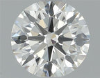 Diamante Naturale Taglio Brillante 0.55ct 3EX F VVS2 - IGI - 5.24x5.29x3.22mm