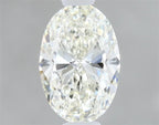 Diamante Naturale Taglio Ovale 0.45ct VG/EX J VS1 - GIA - 6.32x4.2x2.56mm