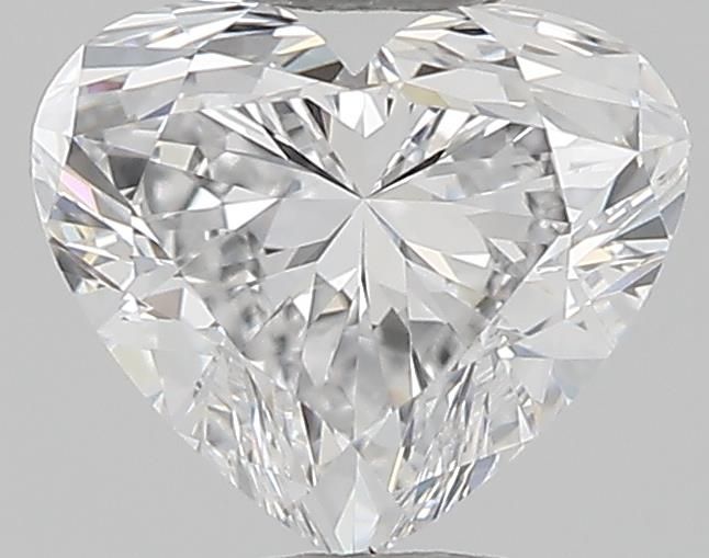 Diamante Naturale Taglio Cuore 0.69ct EX/EX D IF - GIA - 5.33x6.16x3.59mm