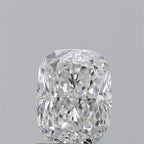 Diamante Taglio Cushion Brillante 1ct VG/EX D VVS1 - GIA - 6.47x4.99x3.53mm