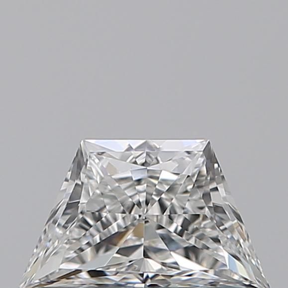 Diamante Naturale Taglio Trapezio 0.4ct VG/VG F VVS1 - GIA - 6.41x3.81x2.43mm