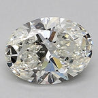 Diamante Naturale Taglio Ovale 0.8ct VG/EX H VVS1 - GIA - 7.16x5.39x3.21mm