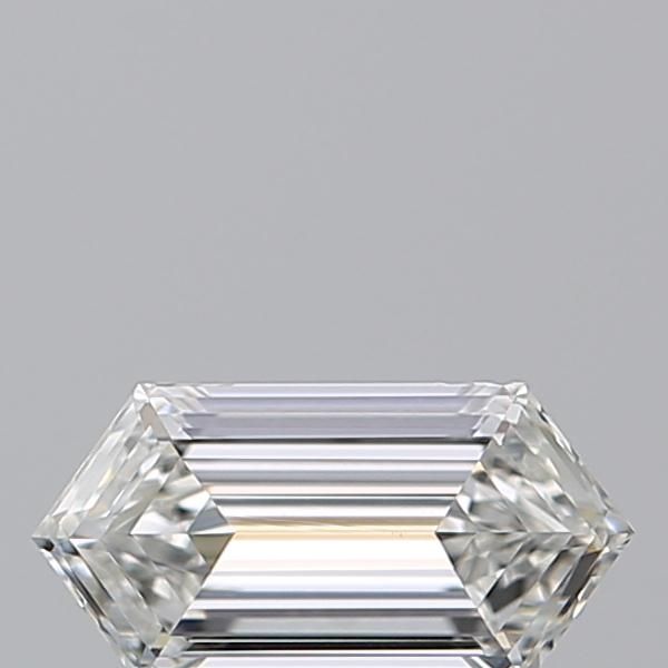 Diamante Naturale Taglio Esagonale 0.5ct VG/EX F VVS1 - GIA - 7.43x3.75x2.14mm