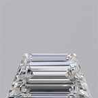 Diamante Naturale Taglio Trapezio 0.4ct EX/EX F VVS1 - GIA - 6.37x3.38x2.22mm