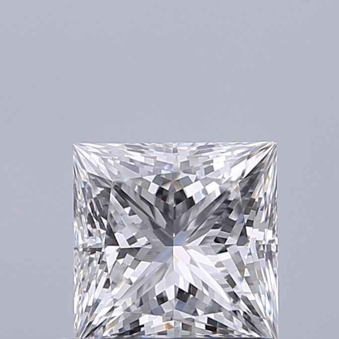 Diamante Naturale Taglio Princess 0.71ct VG/VG D VVS2 - GIA - 4.89x4.84x3.52mm