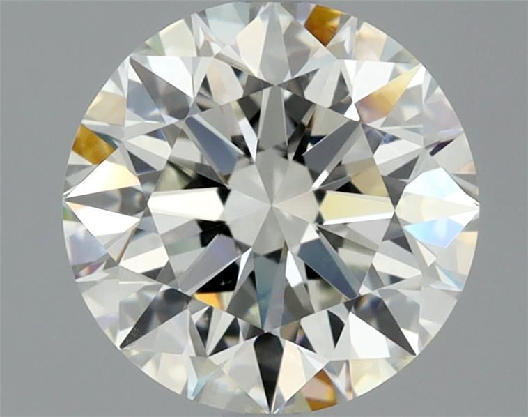 Diamante Naturale Taglio Brillante 1.65ct 3EX I VS2 - GIA - 7.53x7.5x4.69mm