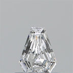 Diamante Naturale Taglio Trapezio 0.33ct VG/EX D VVS1 - GIA - 5.23x4.25x2.2mm