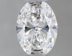 Diamante Naturale Taglio Ovale 0.31ct G/EX E VVS2 - GIA - 5.37x3.82x2.3mm
