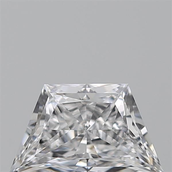 Diamante Naturale Taglio Trapezio 0.41ct VG/EX D VVS1 - GIA - 6.53x3.83x2.5mm