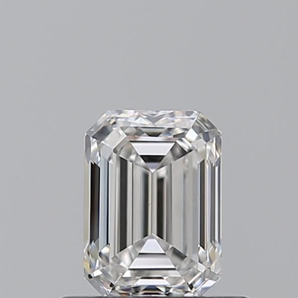 Diamante Naturale Taglio Smeraldo 0.7ct VG/EX E VS1 - IGI - 5.69x4.14x2.94mm