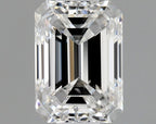 Diamante Naturale Taglio Smeraldo 0.5ct G/VG E VS2 - GIA - 5.25x3.81x2.69mm