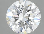 Diamante Naturale Taglio Brillante 0.46ct 3EX E IF - GIA - 4.96x4.93x3.06mm