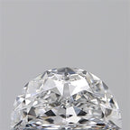 Diamante Naturale Taglio Mezzaluna 0.58ct EX/EX D VS1 - GIA - 7.3x4.14x2.78mm